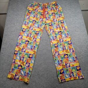 Nickelodeon Pants Mens XL Nick Toons Cartoon Print Lounge Sleep Pajama Rocko Ren